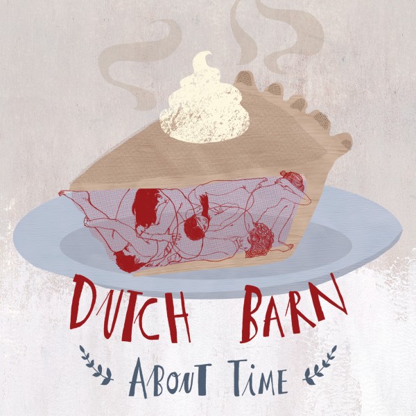 Cover art for Dutch Barn's EP on EardrumsPop, by Estelle Morris.